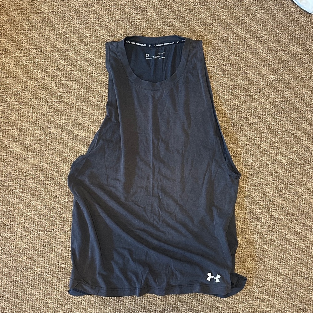 Under Armour Navy Sleeveless Athletic Top